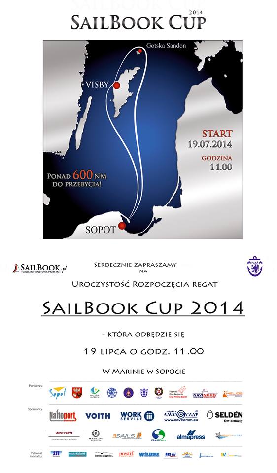 Sailbook Cup zaproszenie
